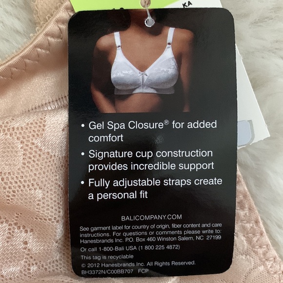 Bali bra- 36B- NWT - Picture 8 of 8